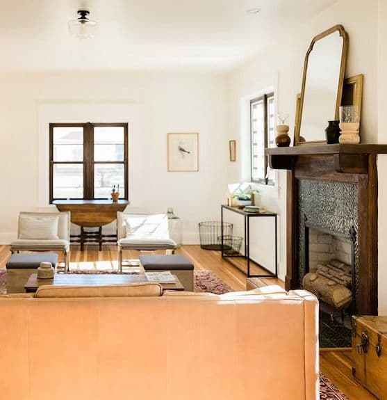 Interno accogliente di una casa vacanze in Basilicata